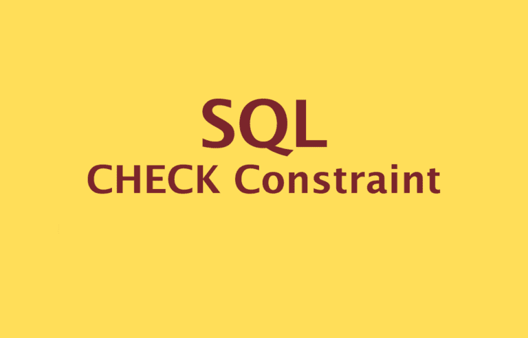 Cú pháp SQL CHECK Constraint - Datalinks.vn