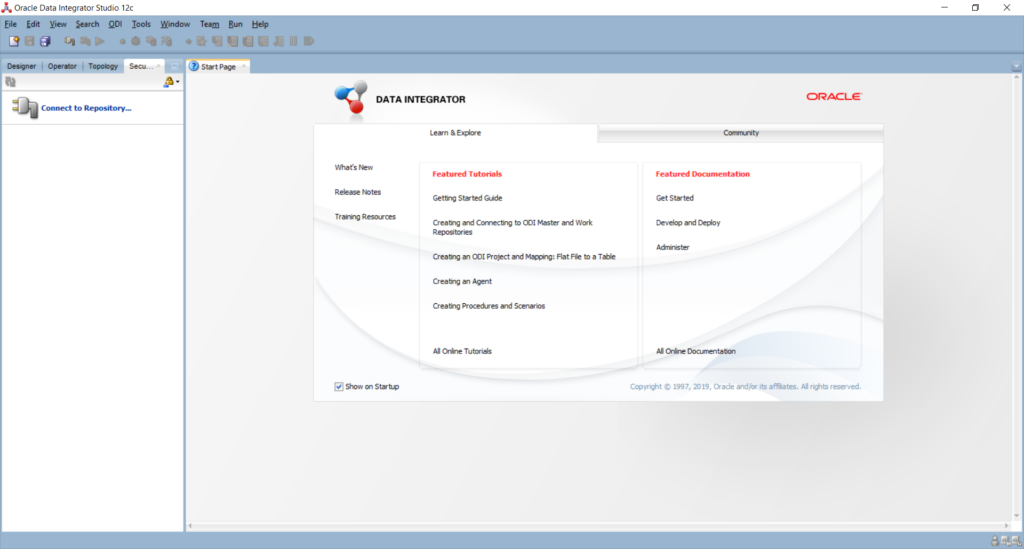 Cài đặt và cấu hình Oracle Data Integrator ODI 12 trên window, load dữ ...